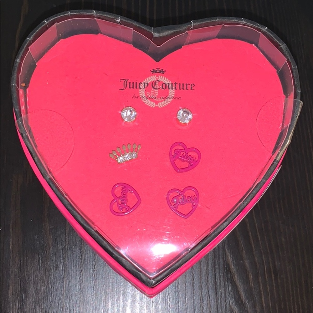 Juicy Couture earring set